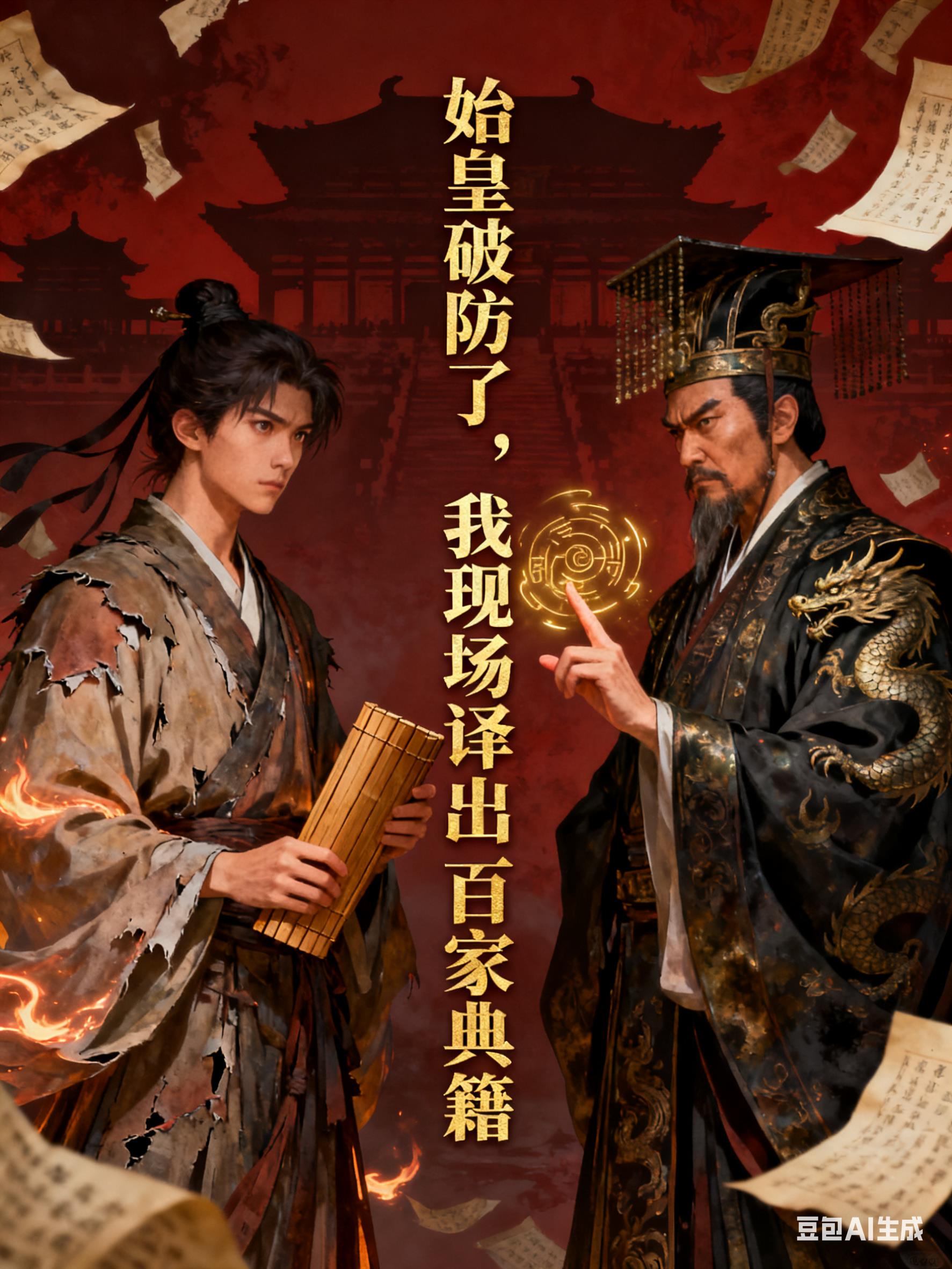 始皇破防了我现场译出百家典籍